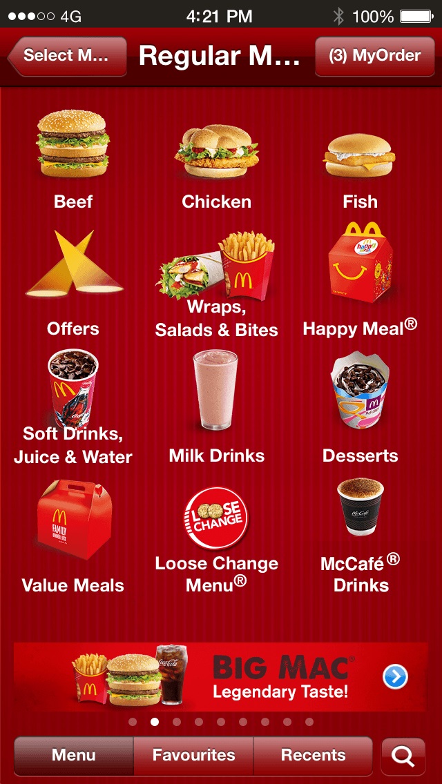 mymaccas menu