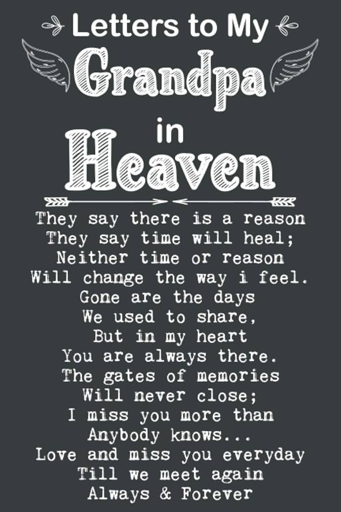 grandpa in heaven quotes