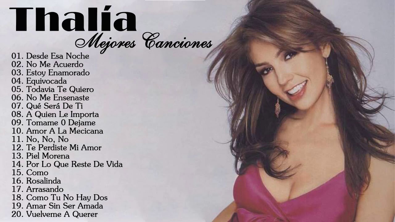 mix de thalia romanticas