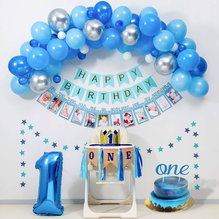 birthday banner for baby boy