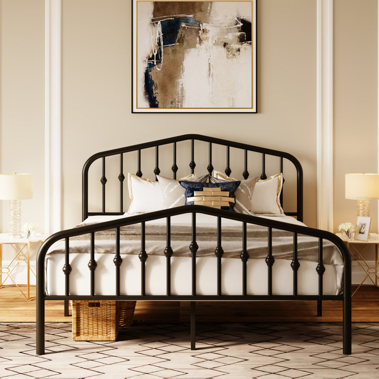 black metal bed frame canada