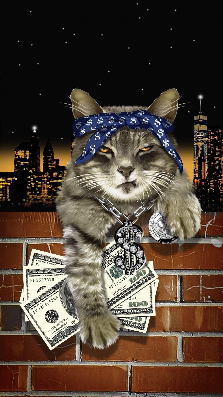 gangsta cat wallpaper