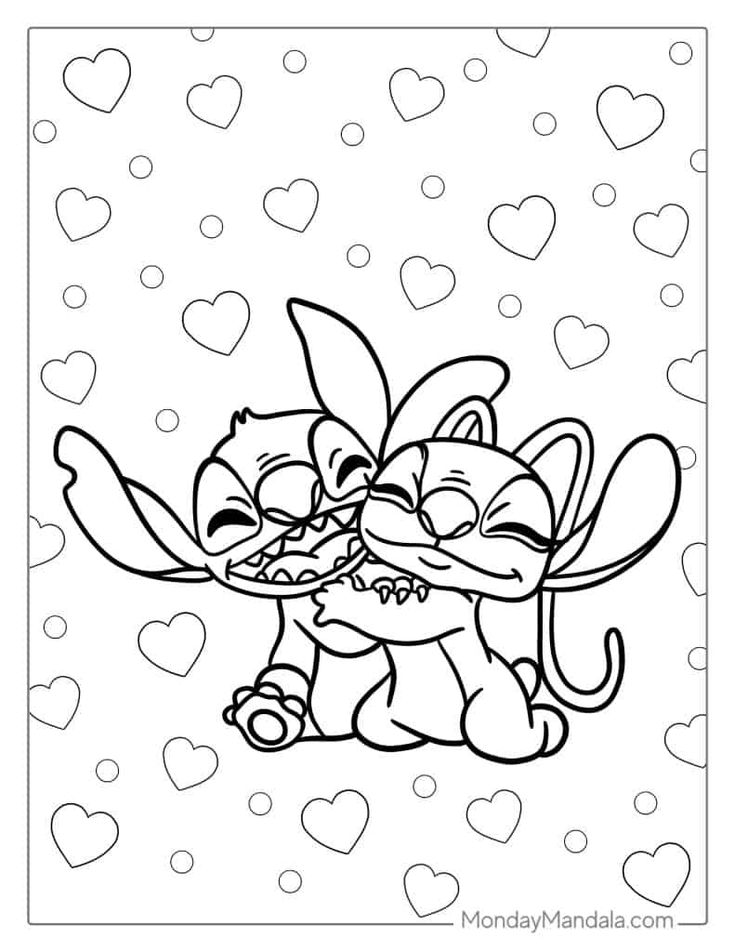 lilo and stitch coloring pages