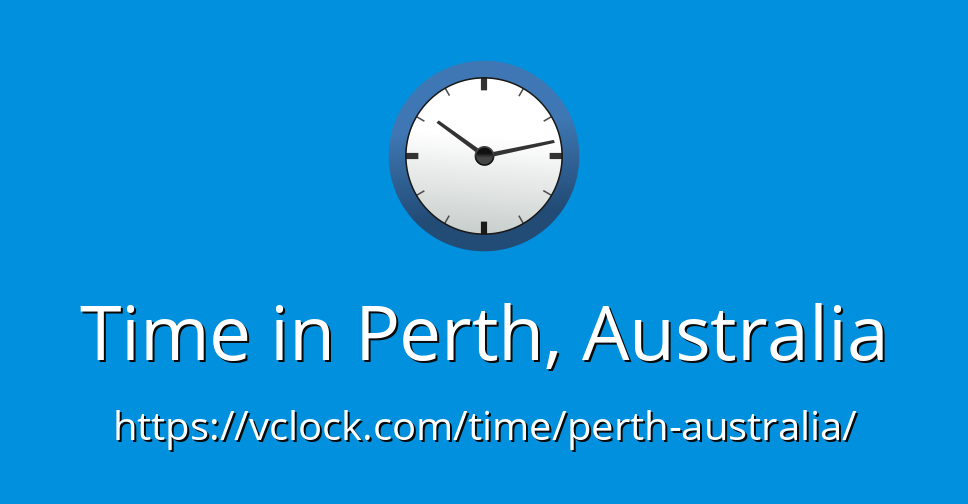 current time perth