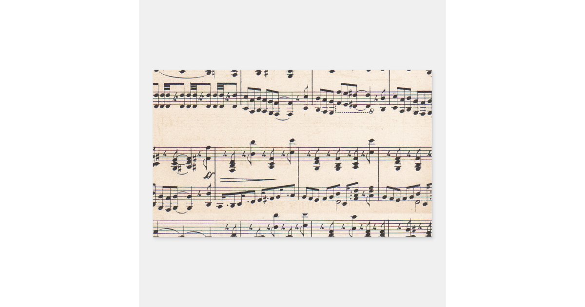 black rectangle on music sheet