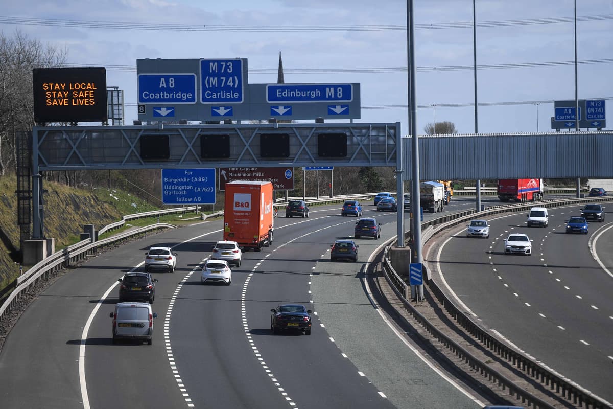 live traffic glasgow