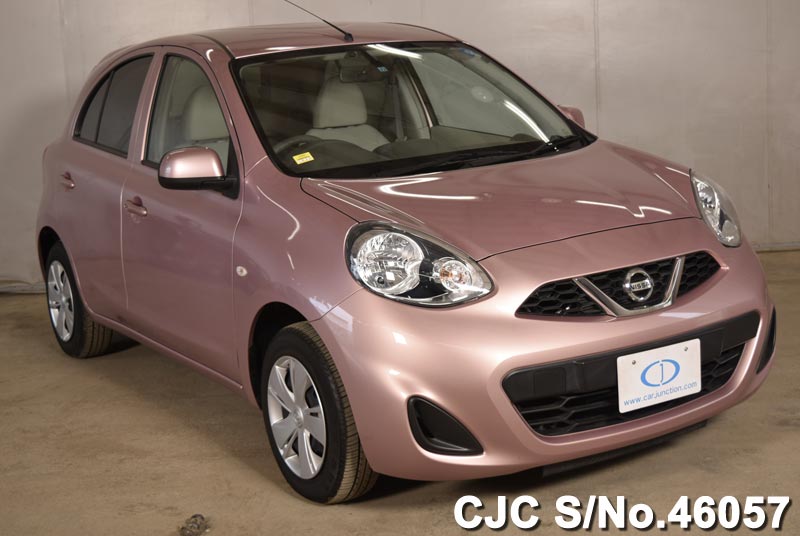 nissan march pink