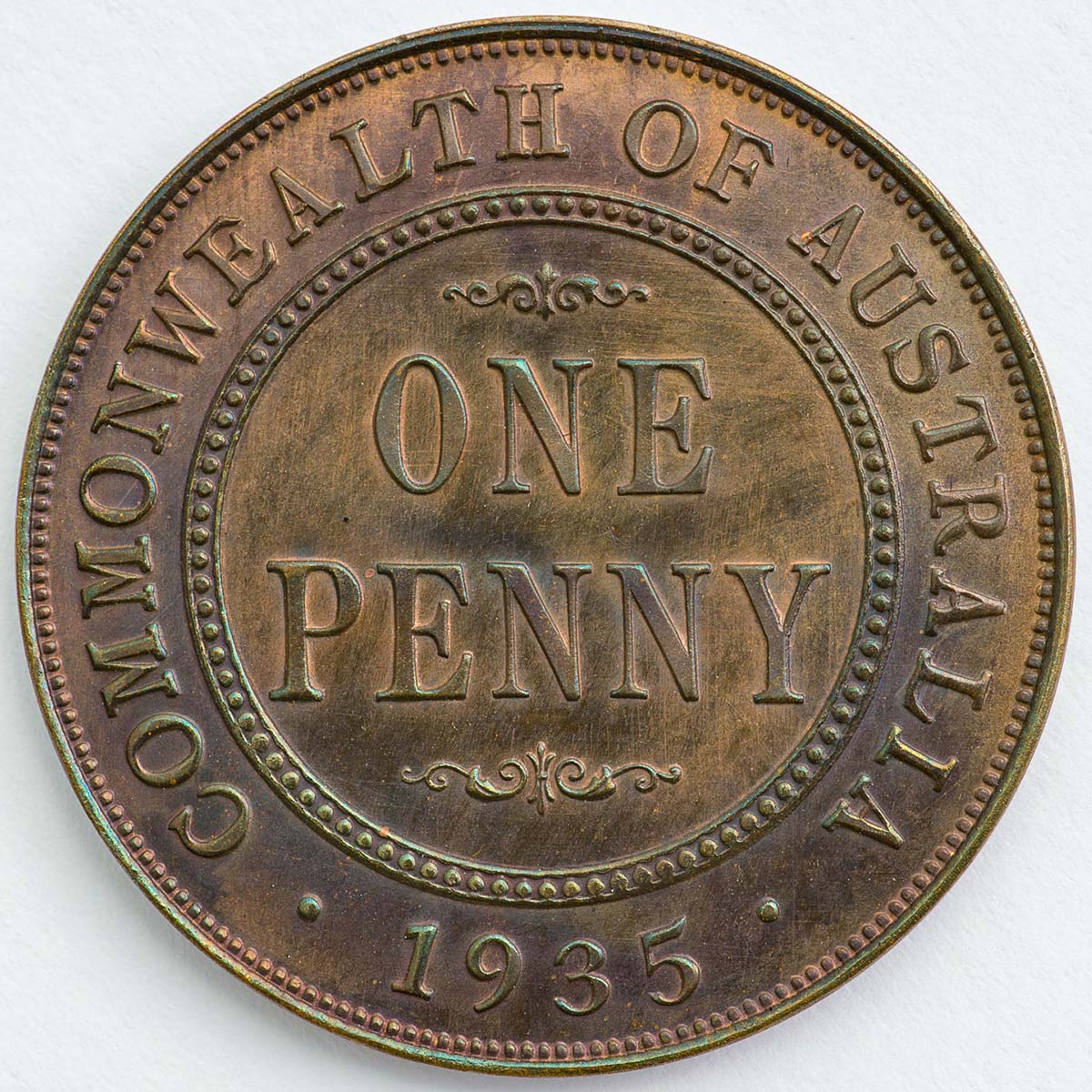 value of 1935 australian penny