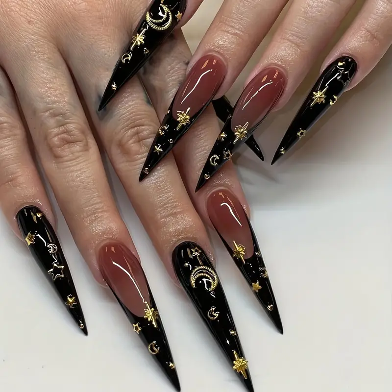 long stiletto nails