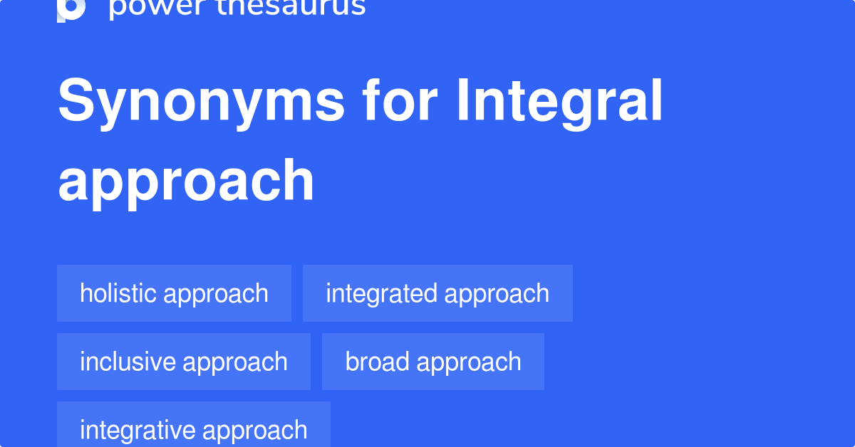 integral synonym