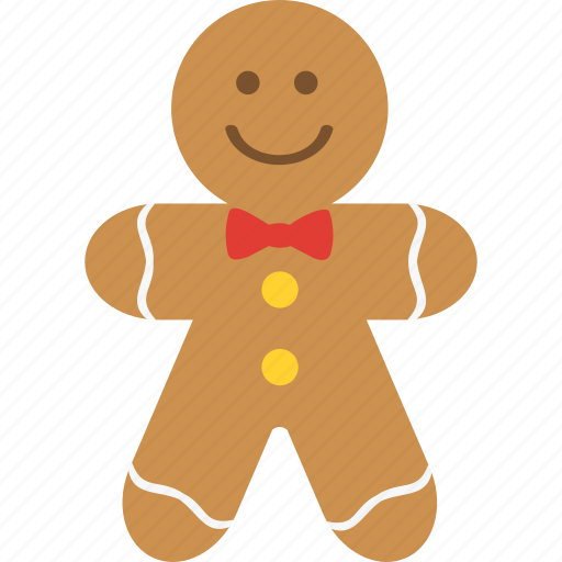 gingerbread man icon