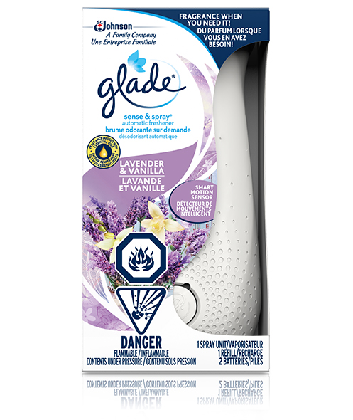 glade sense and spray