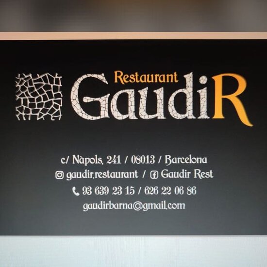 gaudir barcelona