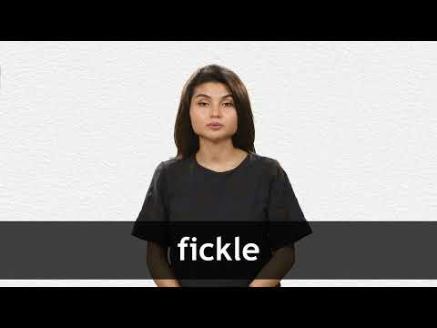 fickle in spanish