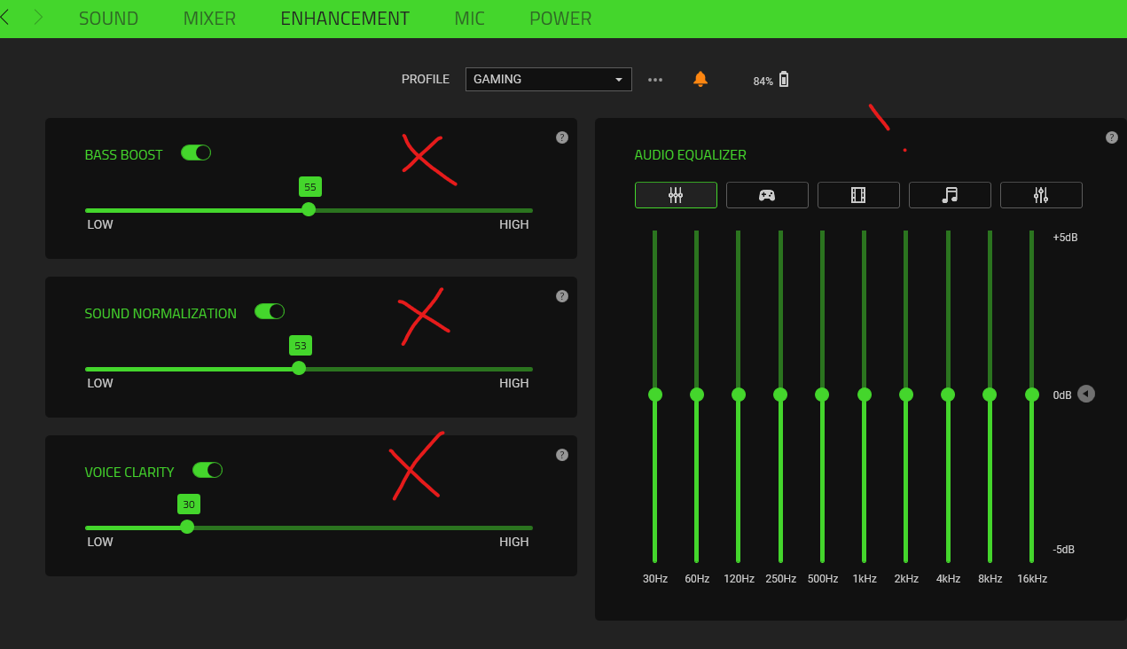 razer synapse best settings