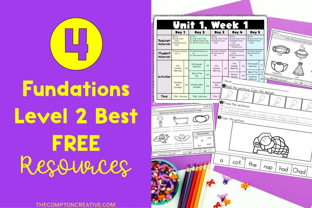 fundations level 2 lesson plans