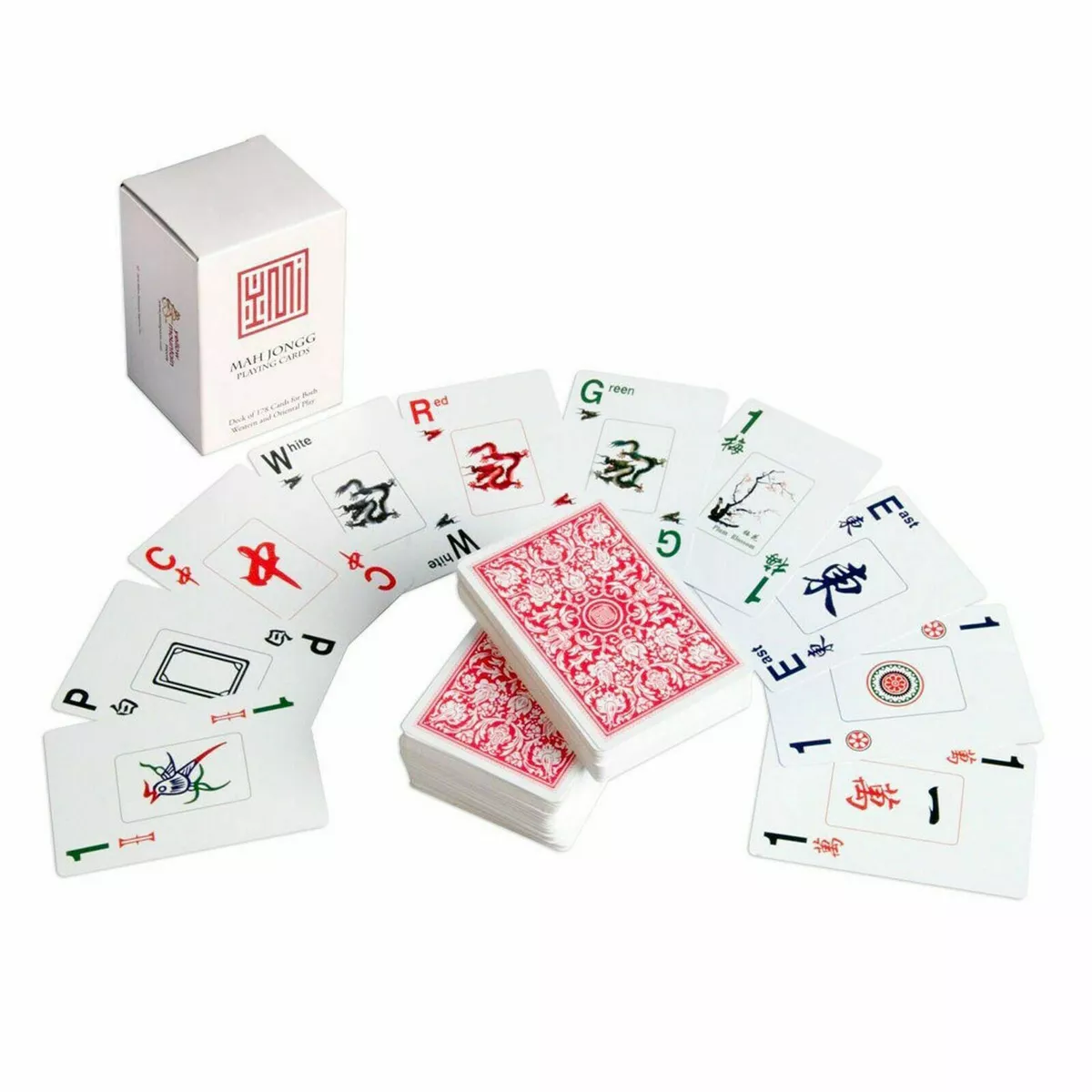 mah jongg playing cards