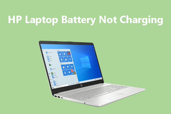 hp laptop will not charge when plugged in