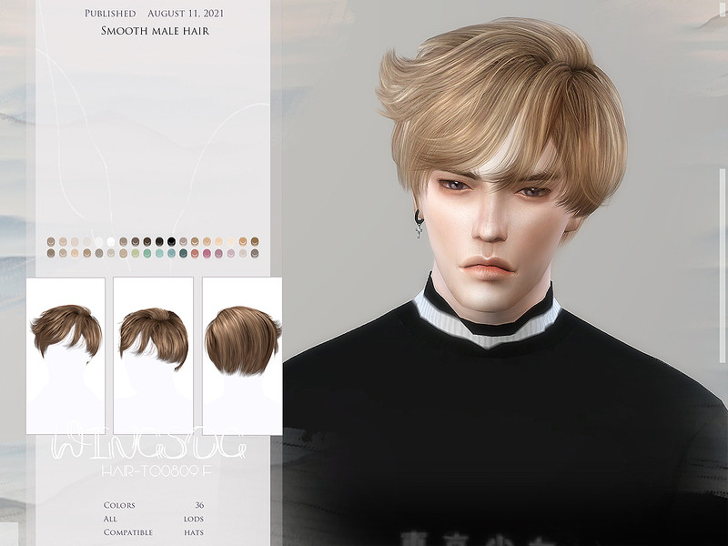 male hair sims 4 cc alpha