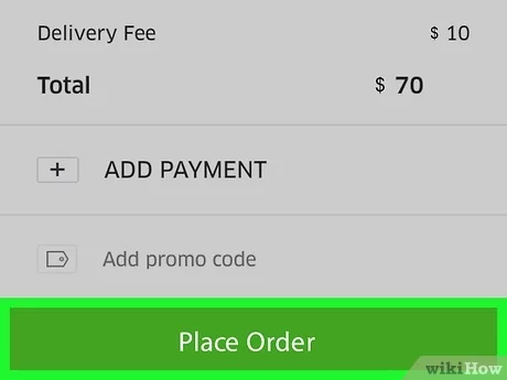 uber eats add to existing order