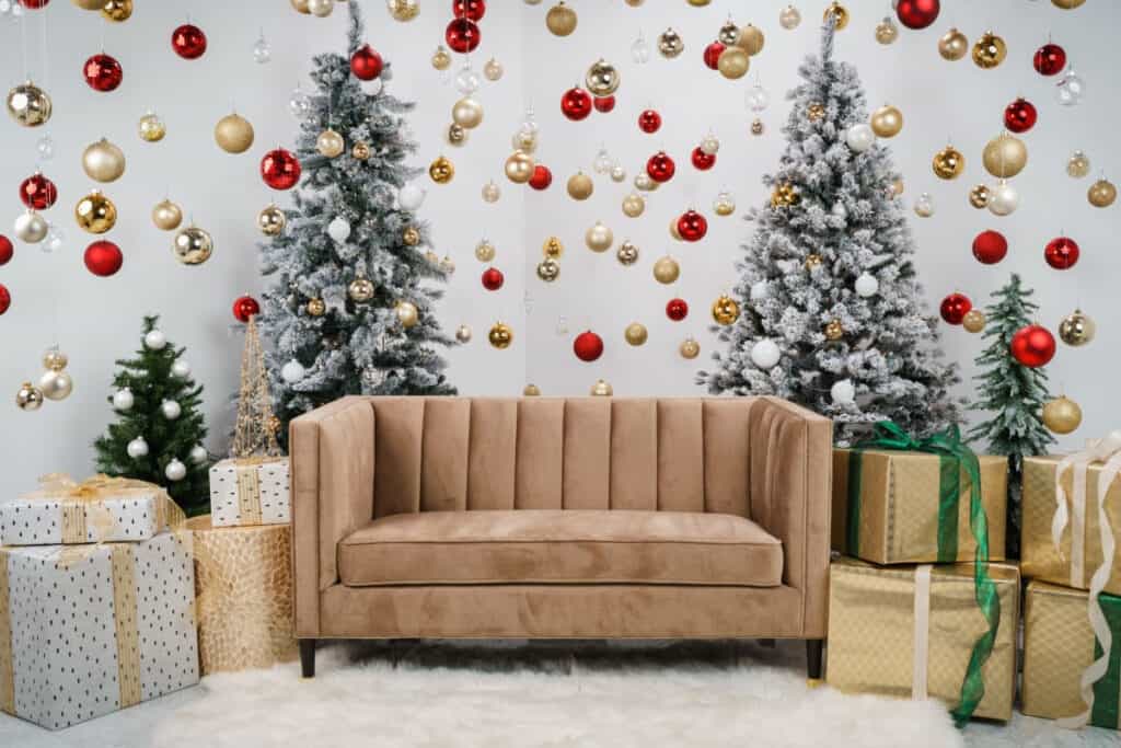 indoor christmas photoshoot ideas