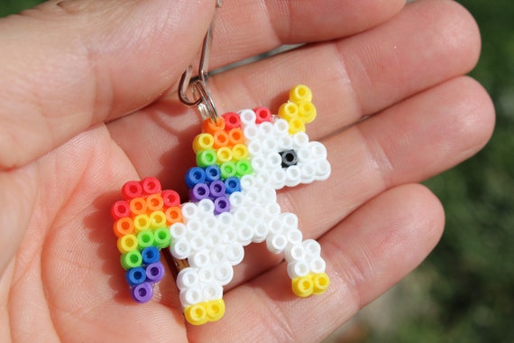 perler bead unicorn