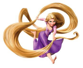 the princess rapunzel