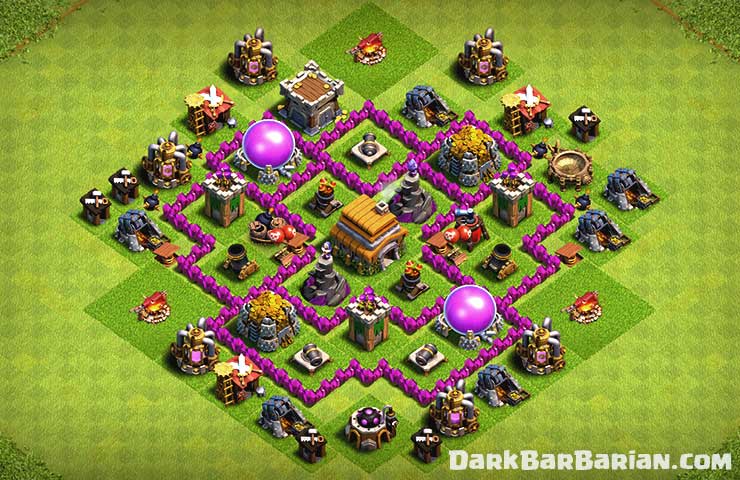 best base for town hall 6