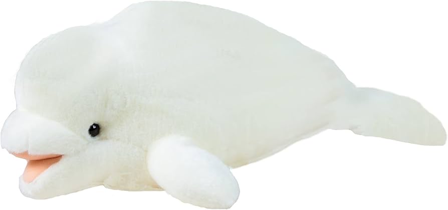 beluga whale plush