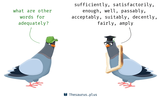 adequately synonym