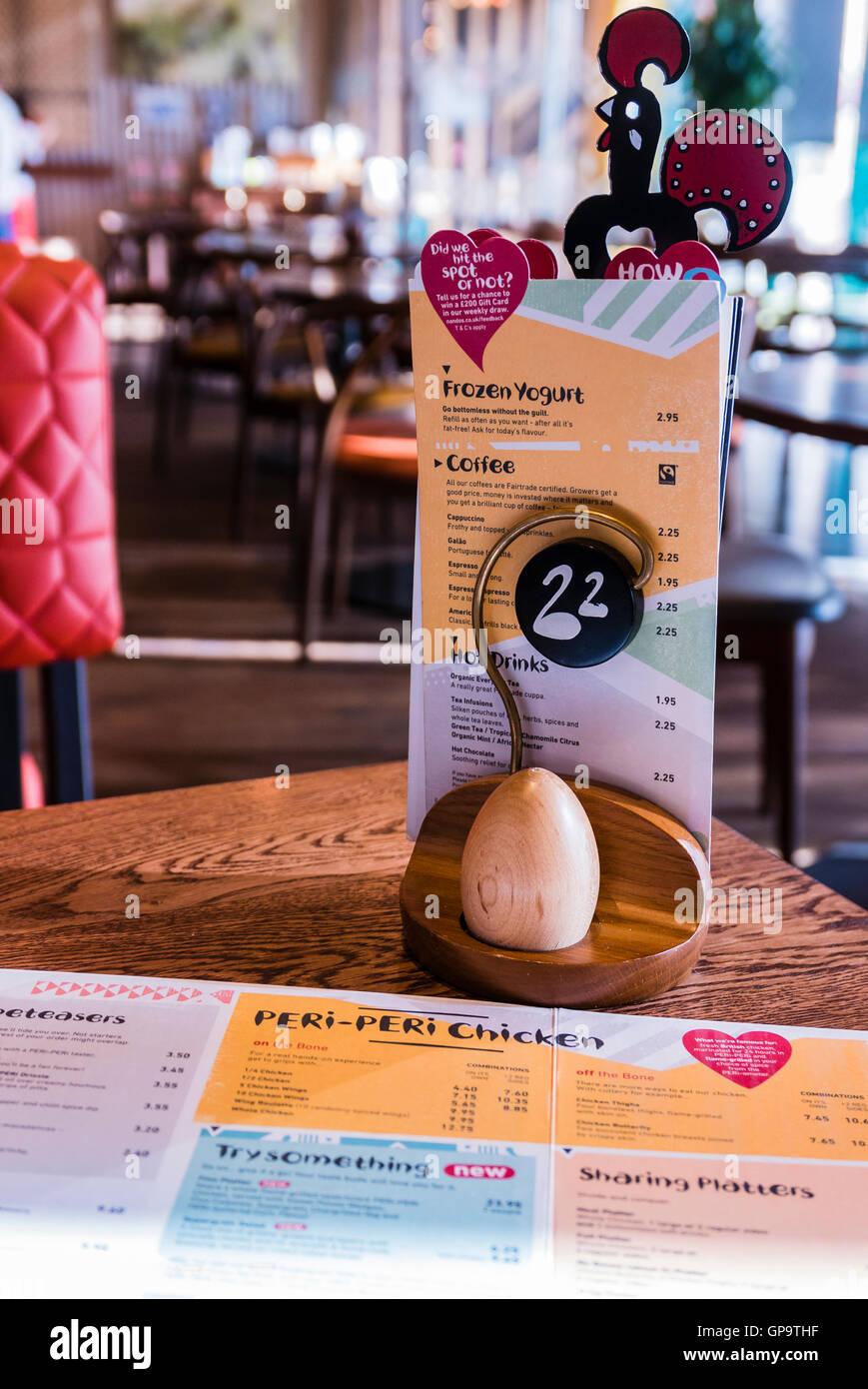 nandos book a table