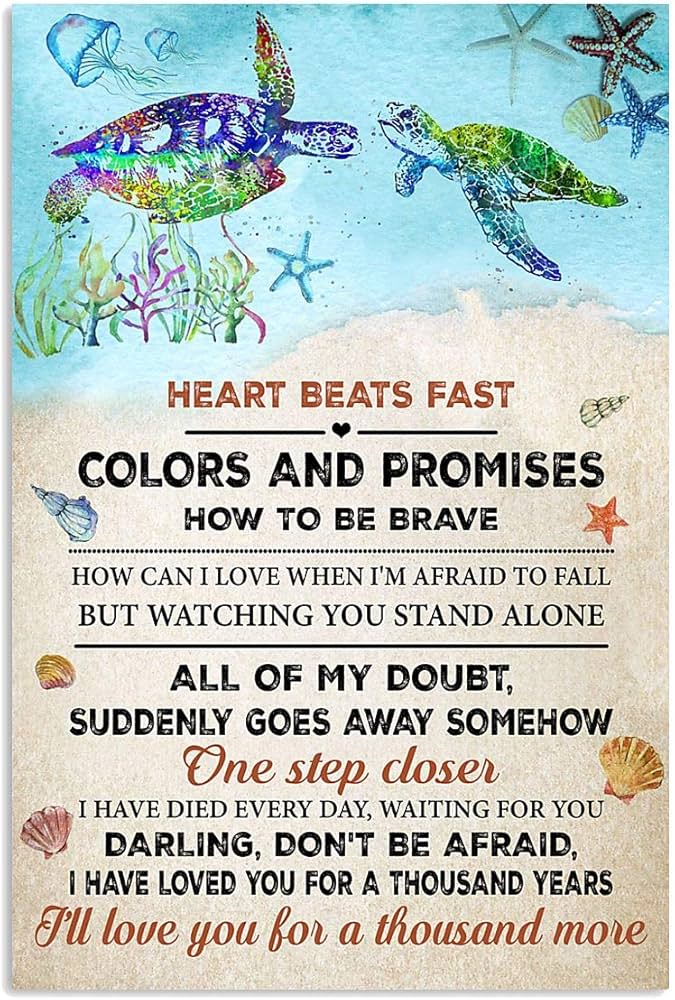 heart beats fast colors and promises