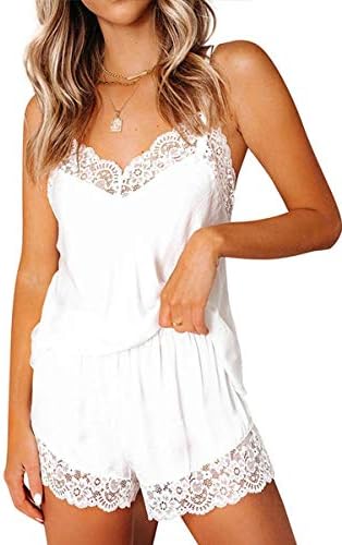 white lace pjs