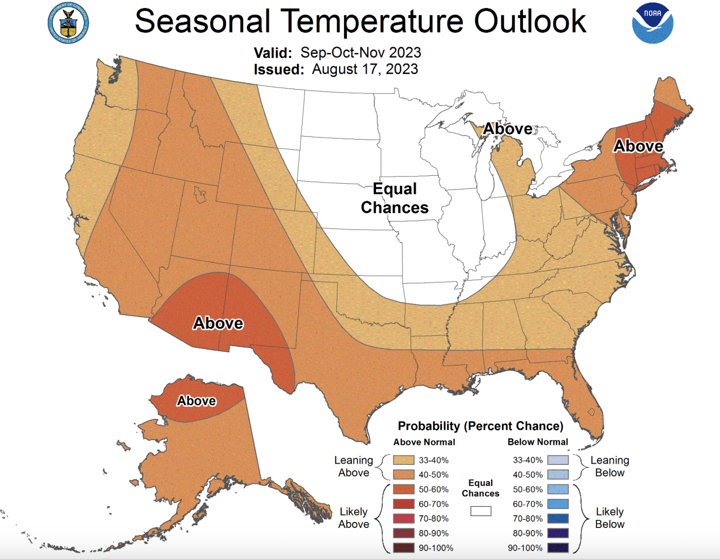 weather forecast for november 2023