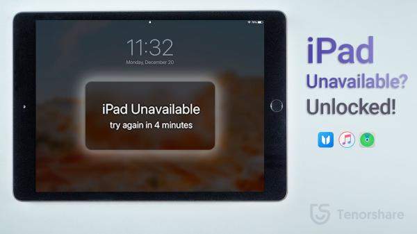 ipad says unavailable