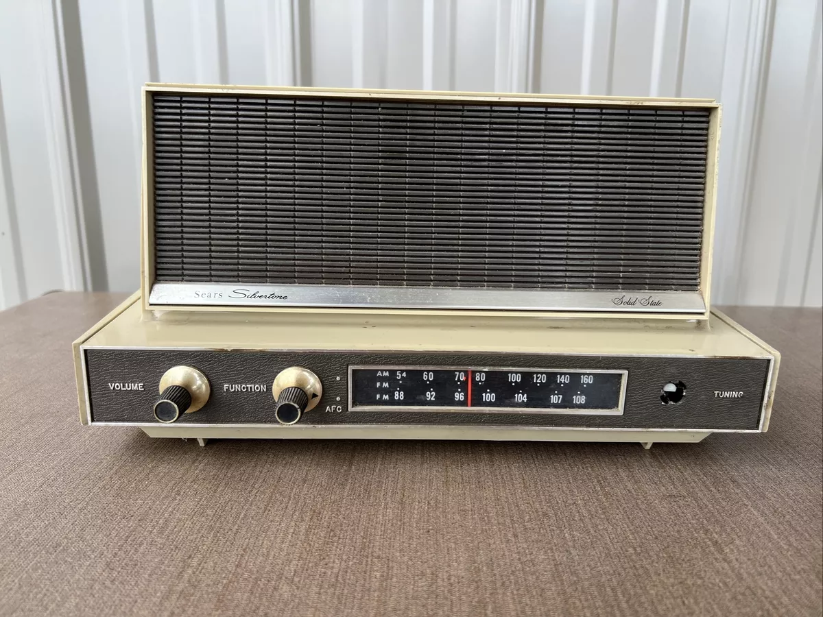 sears silvertone radio