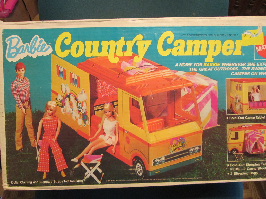 vintage barbie camper