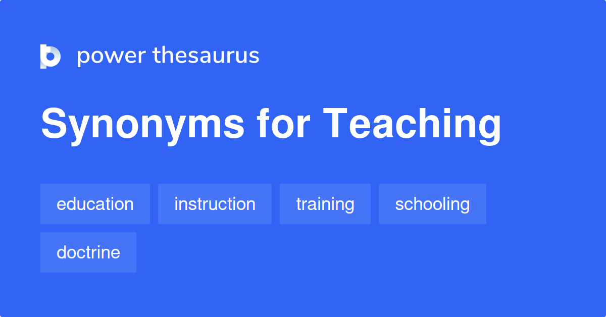 synonyms for instruction