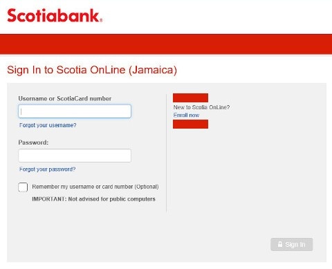 scotia online personal banking