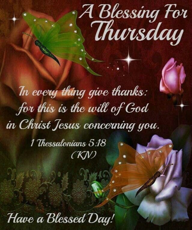 have a blessed thursday quotes