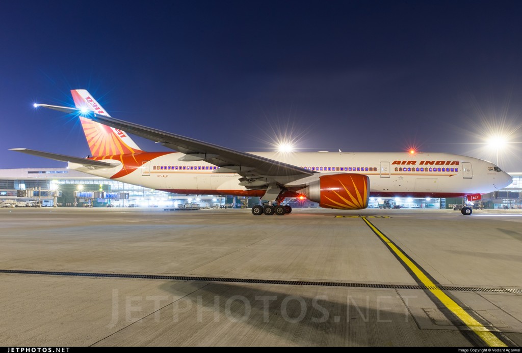 air india delhi to sfo flight status