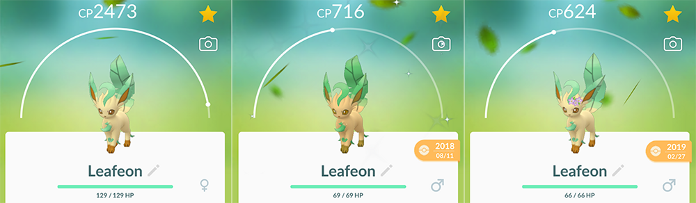 leafeon pokemon go name