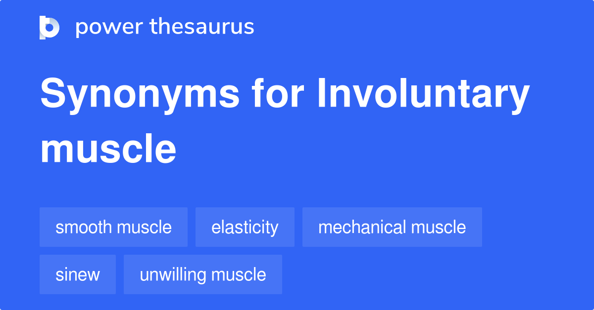 involuntary thesaurus