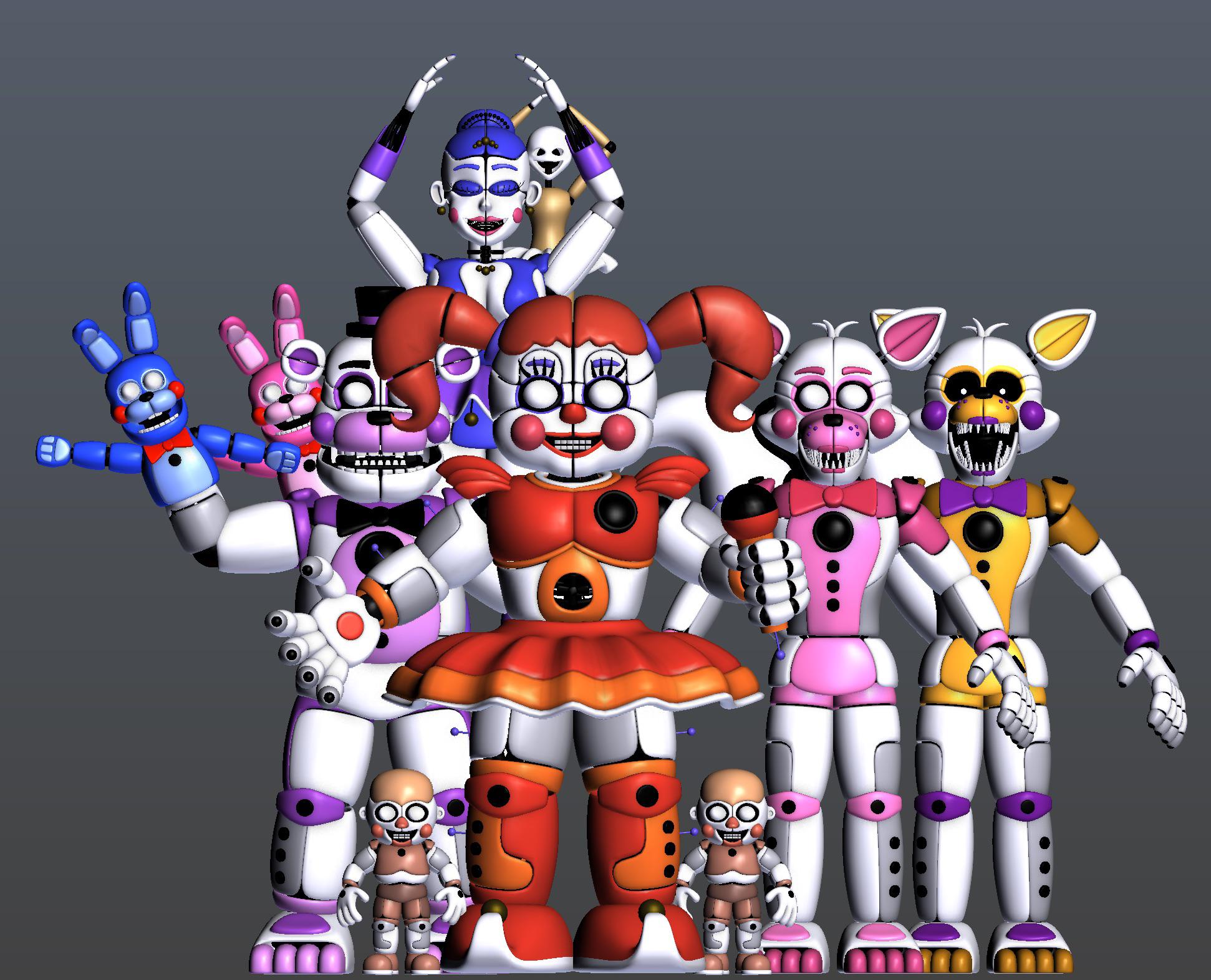 fnaf sister location character