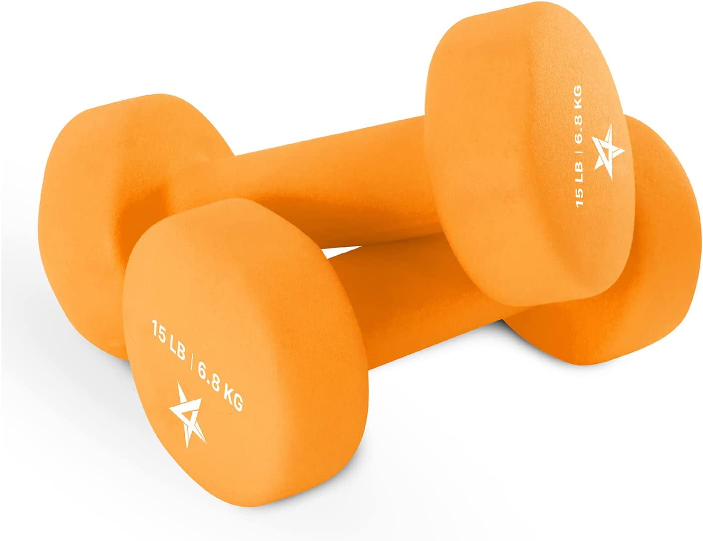 15 lb neoprene dumbbells