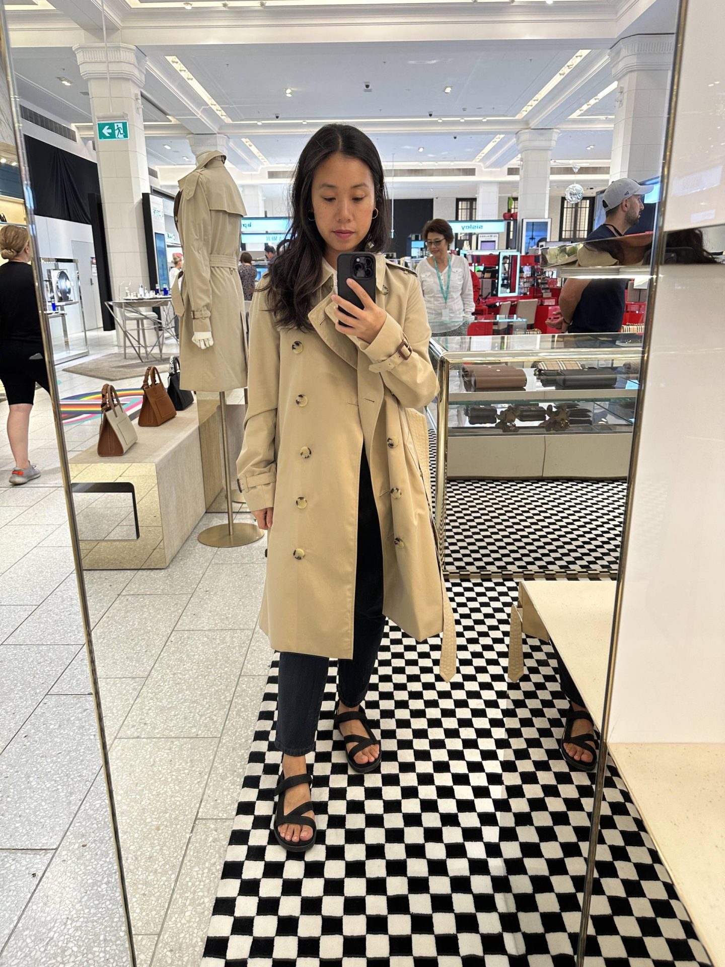 burberry chelsea trench coat