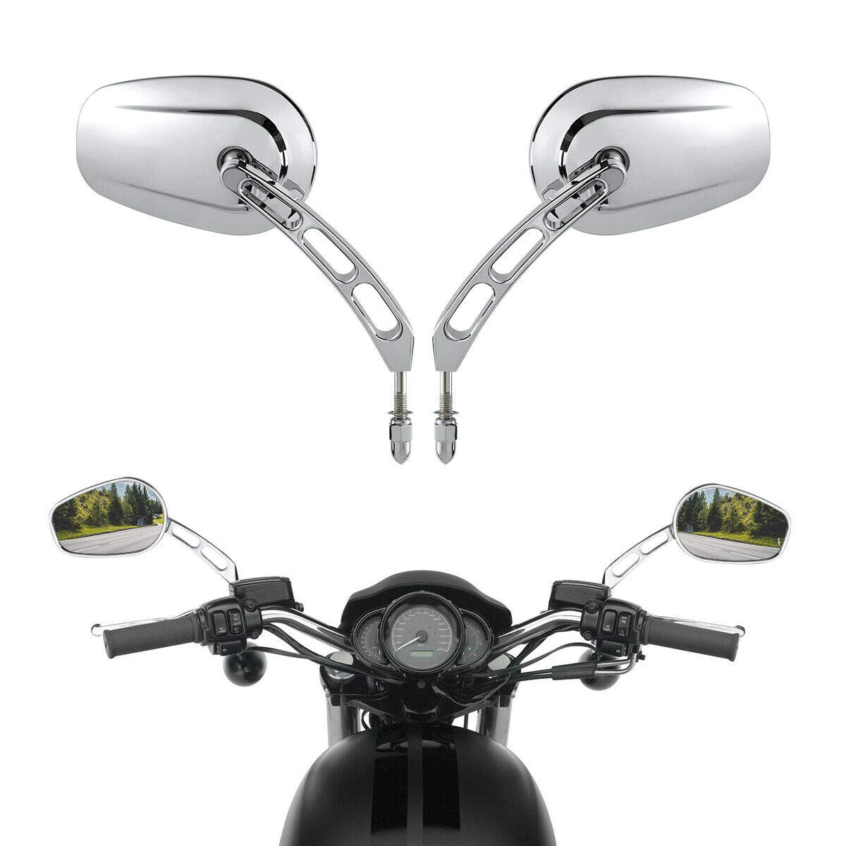 harley davidson rear view mirrors