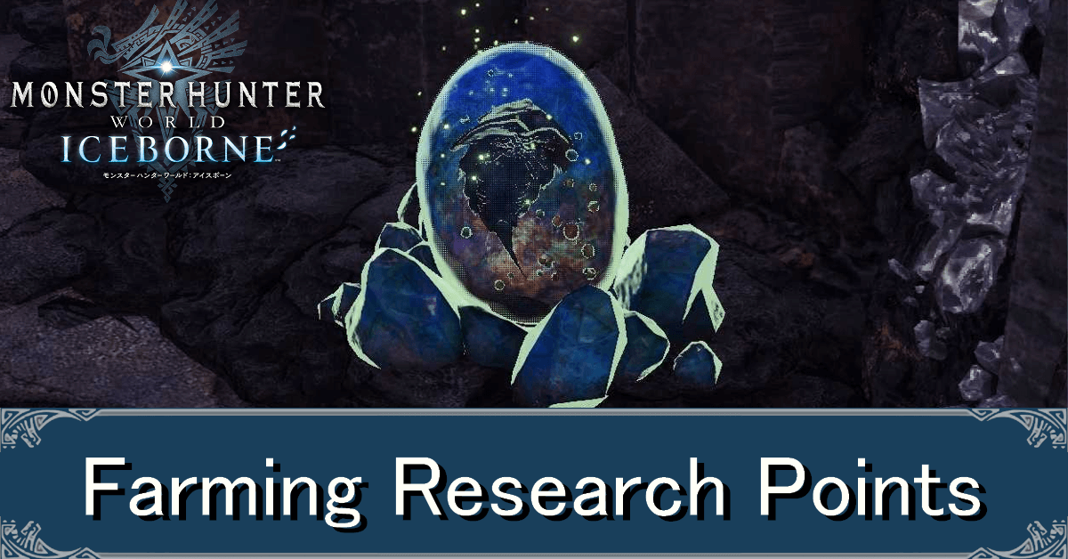 mhw best research point farm