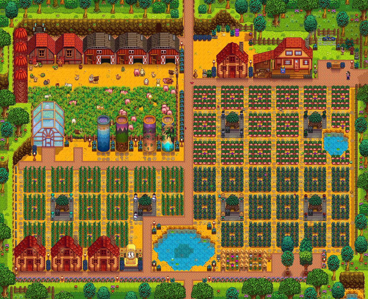 stardew farm layout