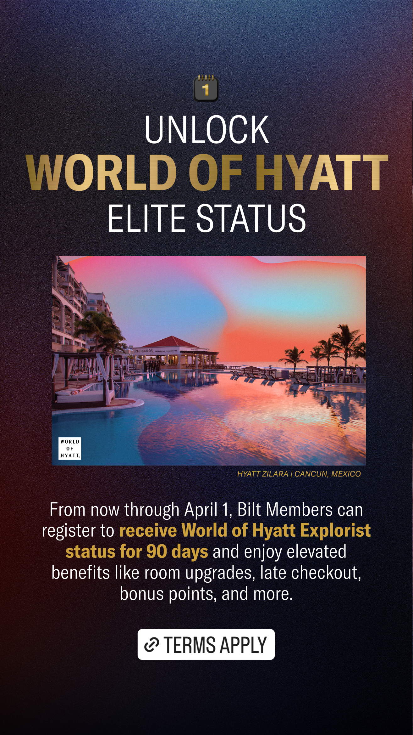 bilt hyatt status match